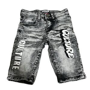 Rock Salt kids Bermuda Jean shorts size 6